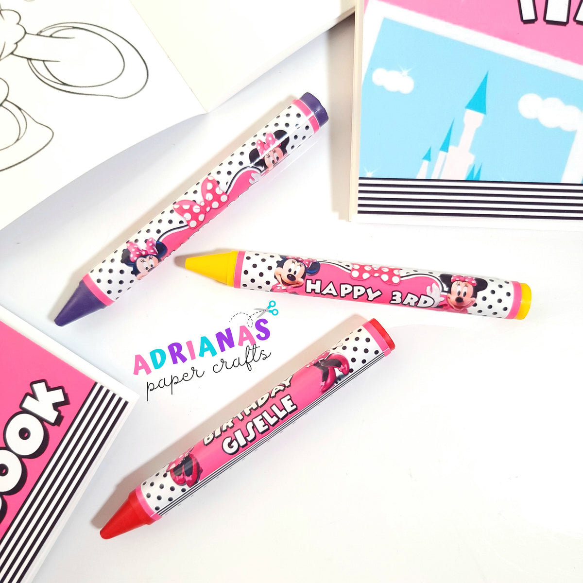 Printable Crayon Wrapper Design Adriana S Paper Crafts
