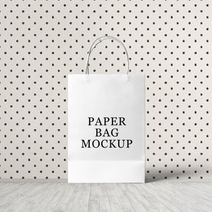 Paper Bag PSD Mock Up Template