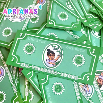 Printable Custom Kids Bucks