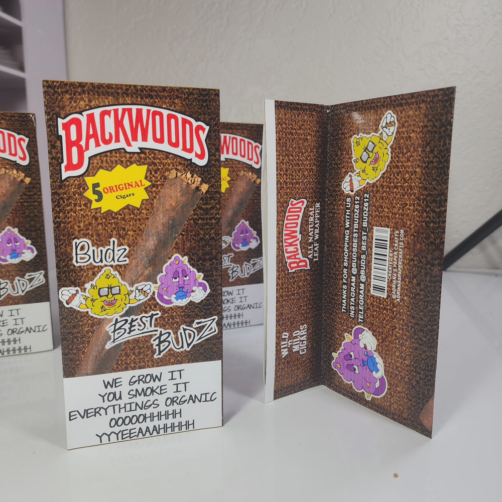 Custom Backwoods 5 Pack Pouch Wrapper