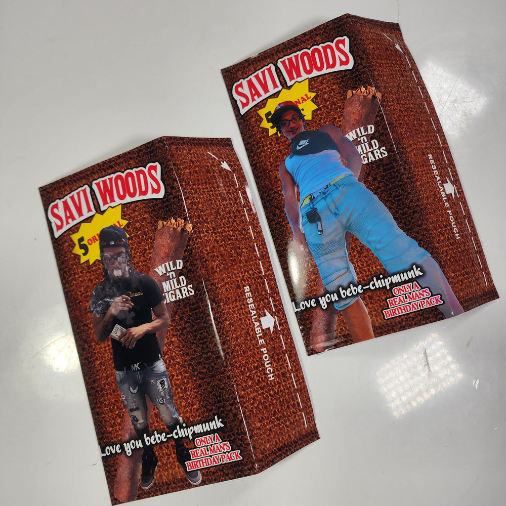 Custom Backwoods 5 Pack Pouch Wrapper