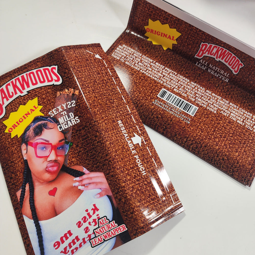 Custom Backwoods 5 Pack Pouch Wrapper