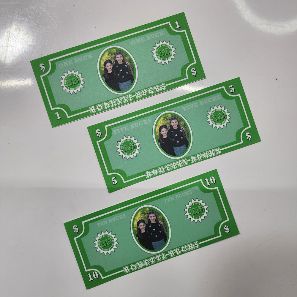 Fun Bucks Color Printable Custom Kids Bucks – Adriana's Paper Crafts