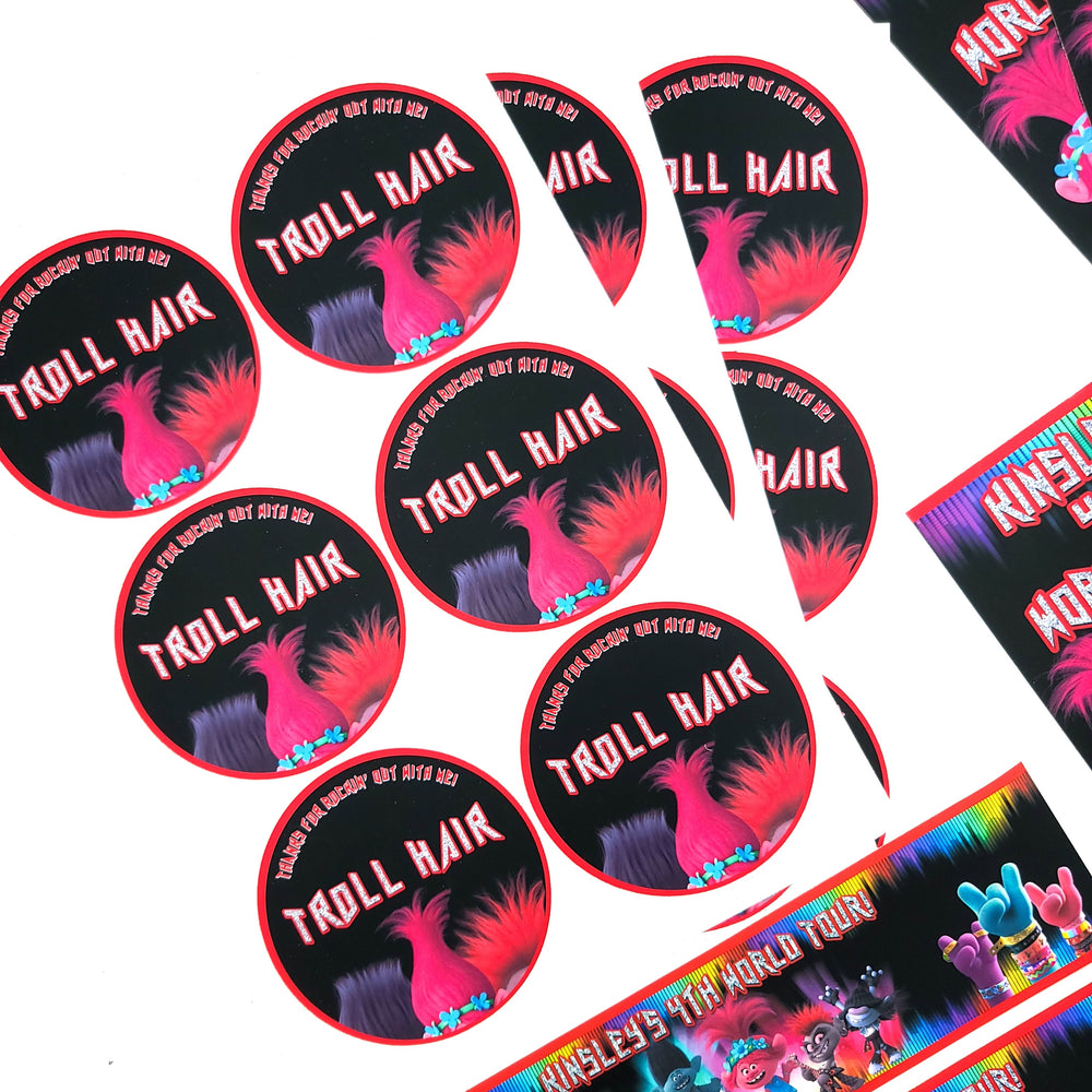 3 Inch Round Stickers - Set of 6 – Adriana's Paper Crafts