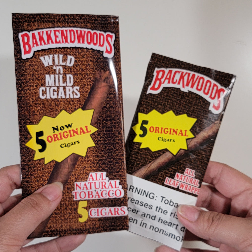 Custom Backwoods 5 Pack Pouch Wrapper