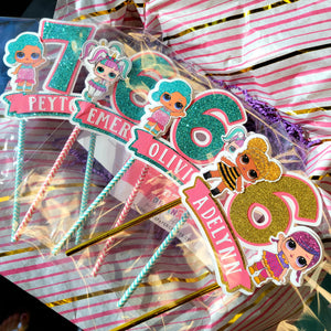 LOL Dolls Cake Topper