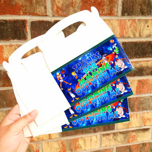 Space Jam Gable Box Labels Printable File - INSTANT DOWNLOAD
