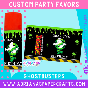 Printable Silly String Wrappers