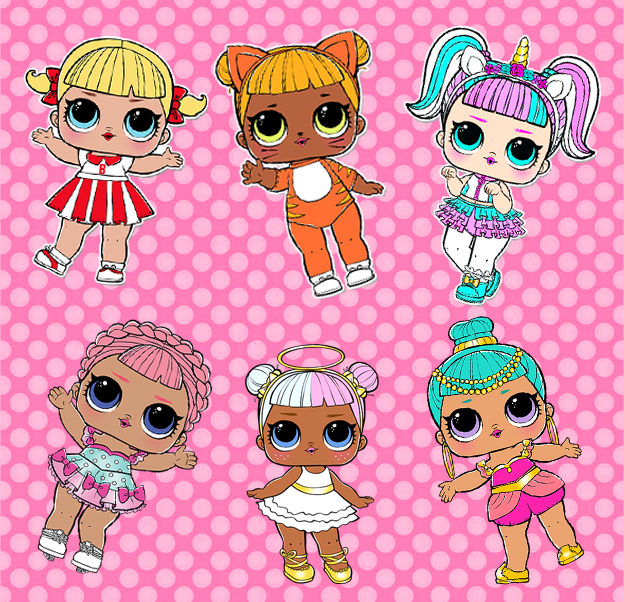 Lol Surprise Doll Die Cuts Adriana s Paper Crafts