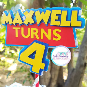 Toy Story Cake Topper