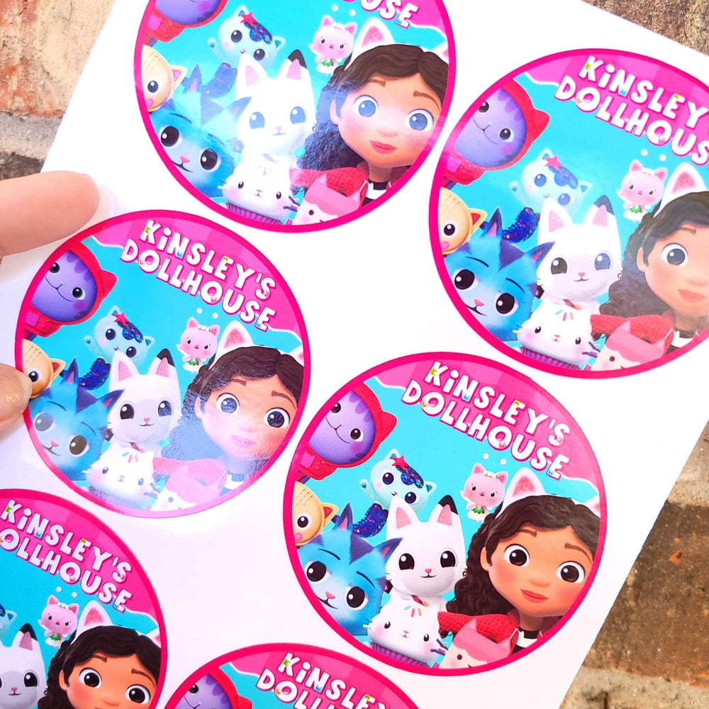 3 Inch Round Stickers - Set of 6 – Adriana's Paper Crafts