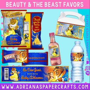 Printable Water Bottle Labels