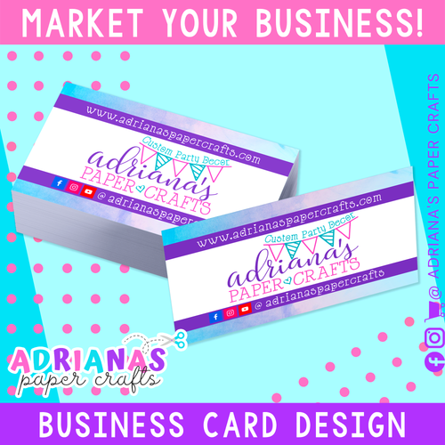 Business Cards Kraft Paper • AlexDx Design Agency