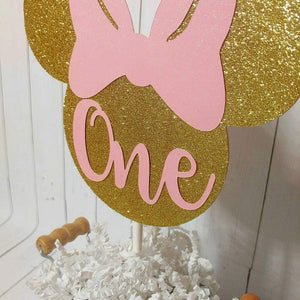 Minnie Mouse Cake Topper