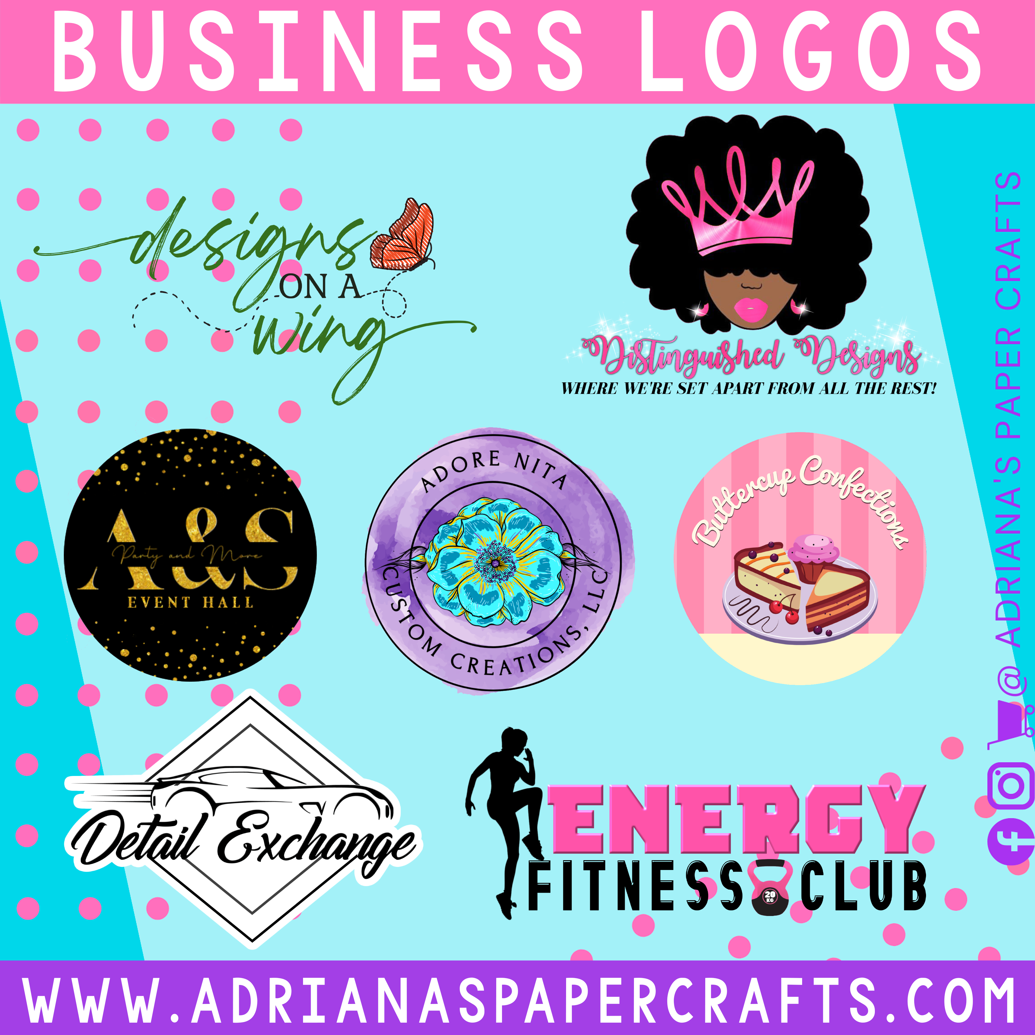 Business Logo – Adriana's Paper Crafts