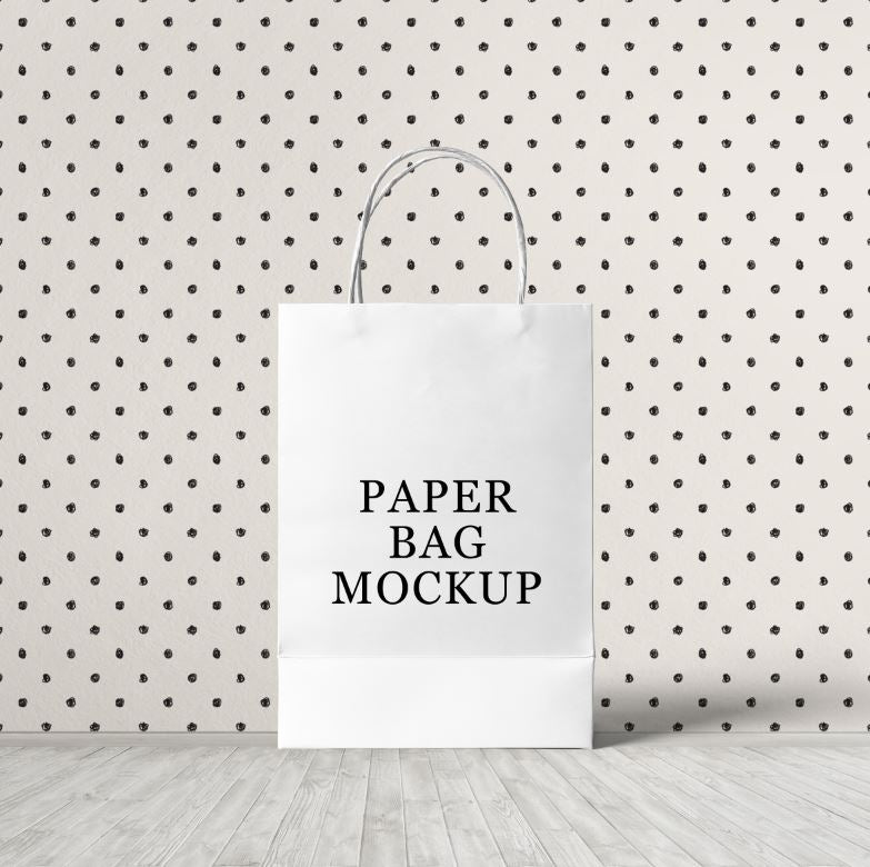 Paper Bag PSD Mock Up Template