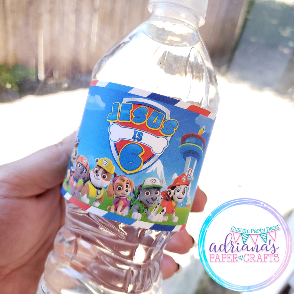 water-bottle-labels-set-of-10-adriana-s-paper-crafts for Free Printable Paw Patrol Water Bottle Labels Water Bottle Labels - Set of 10 – Adriana's Paper Crafts for Free Printable Paw Patrol Water Bottle Labels
