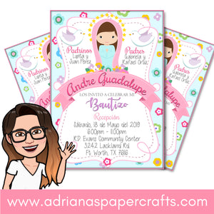 Mi Bautizo Invitacion