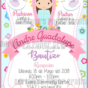 Mi Bautizo Invitacion