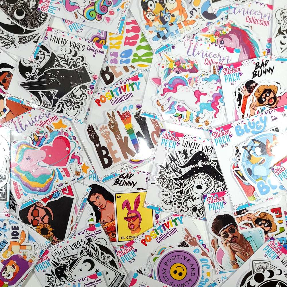 Bad Bunny Sticker Pack