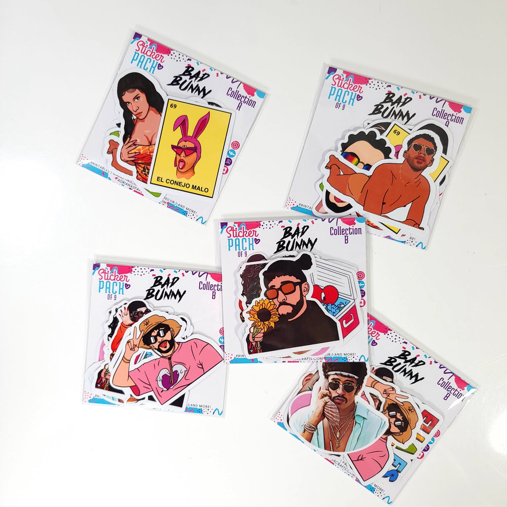 Bad Bunny Sticker Pack