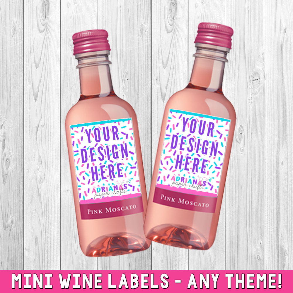 Mini Wine Labels Mini Wine Labels – Adriana's Paper Crafts